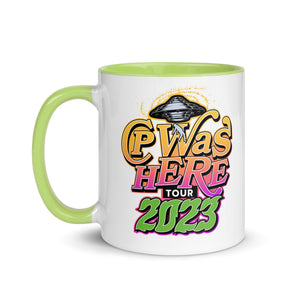 CP Was Here Tour Mug with Color Inside
