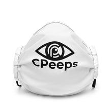 Load image into Gallery viewer, CPeeps Logo Premium face mask