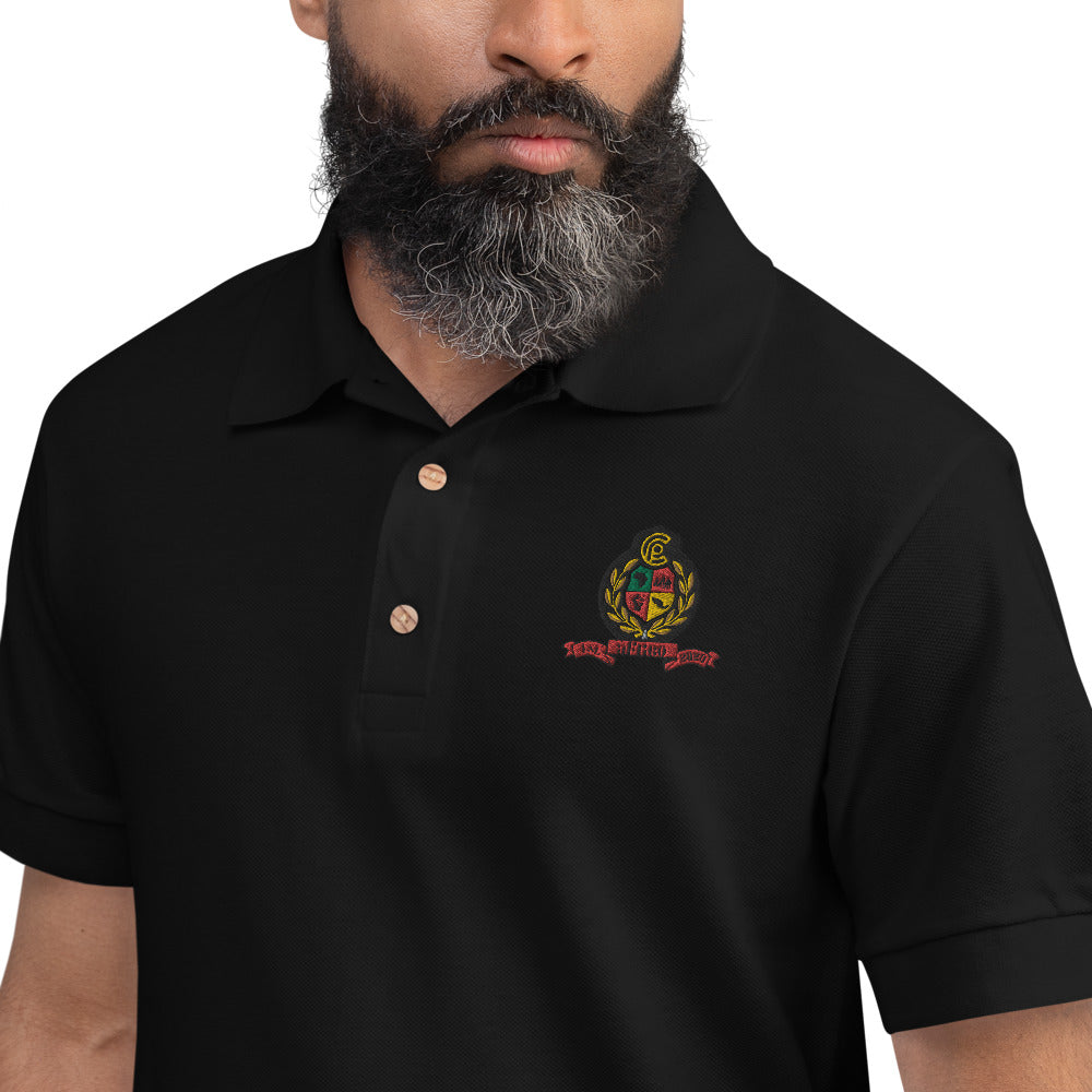 Africo Academy Embroidered Polo Shirt