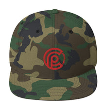 Load image into Gallery viewer, Camo CPeeps Snapback Hat (Red Stitching)