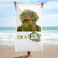 Load image into Gallery viewer, Reggie Bo I&#39;m a Pound (Blunt) BeachTowel