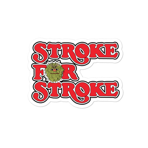 Stroke for Stroke Bubble-free stickers