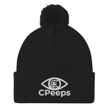 Load image into Gallery viewer, CPeeps Logo Unisex Pom-Pom Beanie