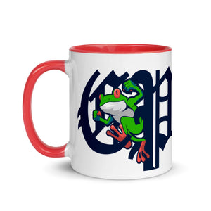 CP Spirit Animal Frog Mug with Color Inside