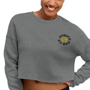 Africo For Us Crop Sweatshirt