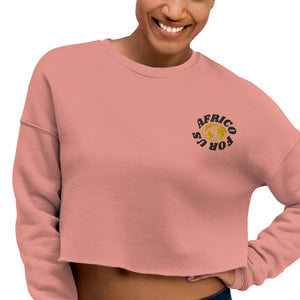 Africo For Us Crop Sweatshirt